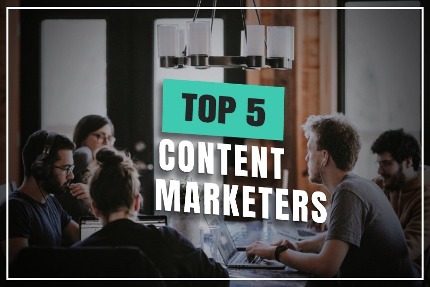 Top 5 Content Marketers in India in 2024 [Updated List]