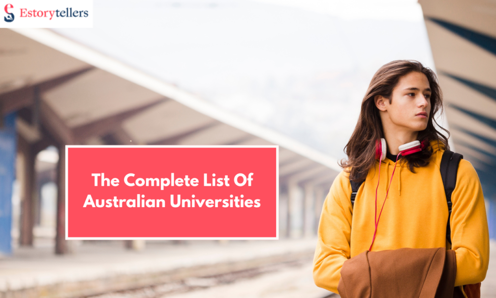 The Complete List Of Australian Universities