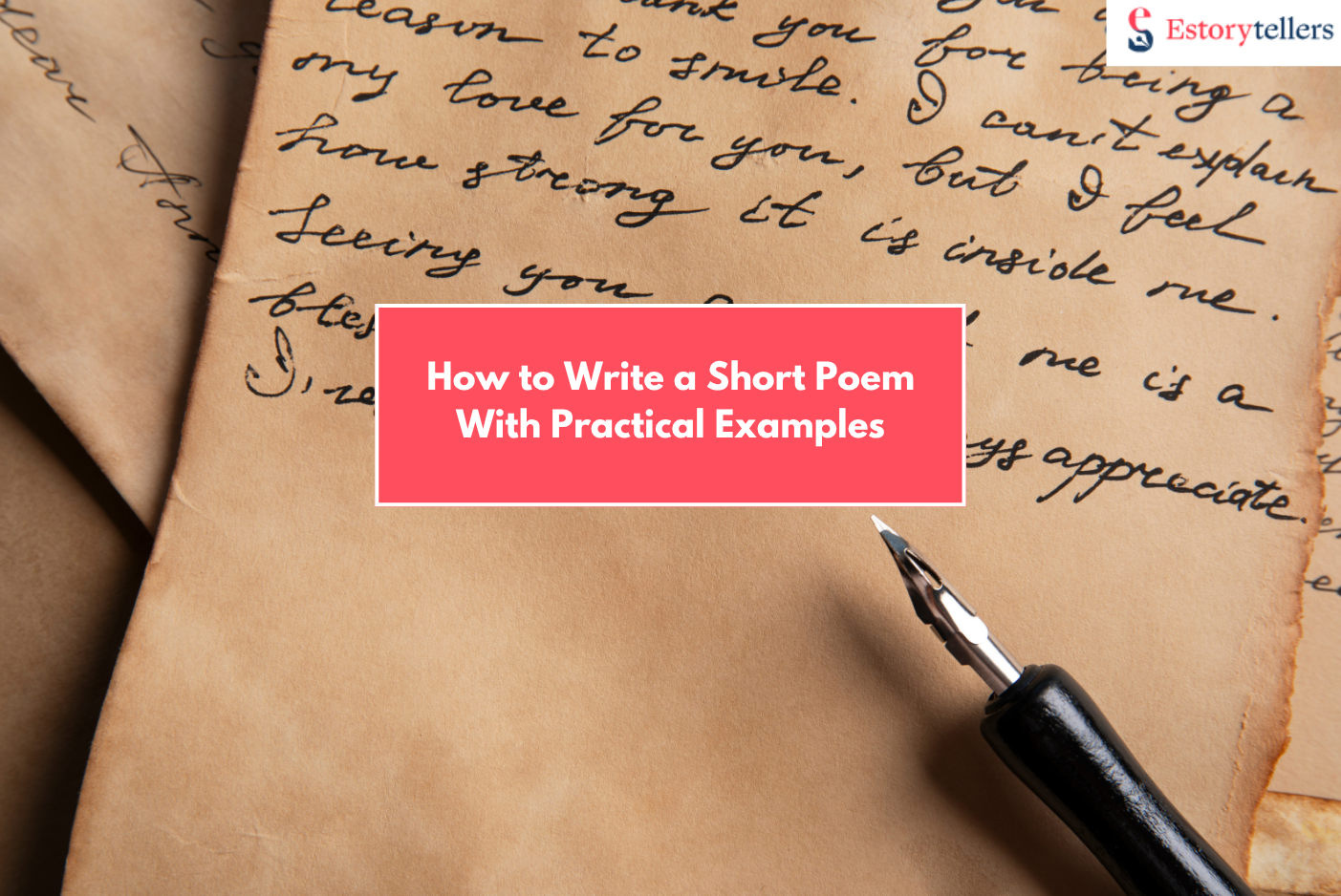 How to Write a Short Poem With Examples