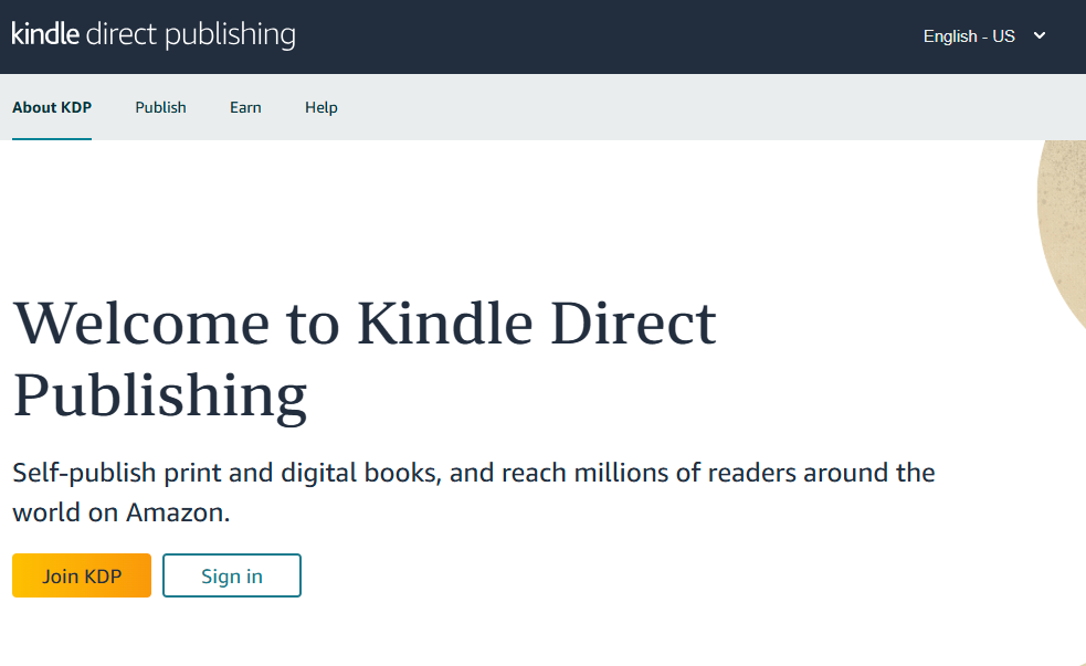 Amazon Kindle Direct Publishing