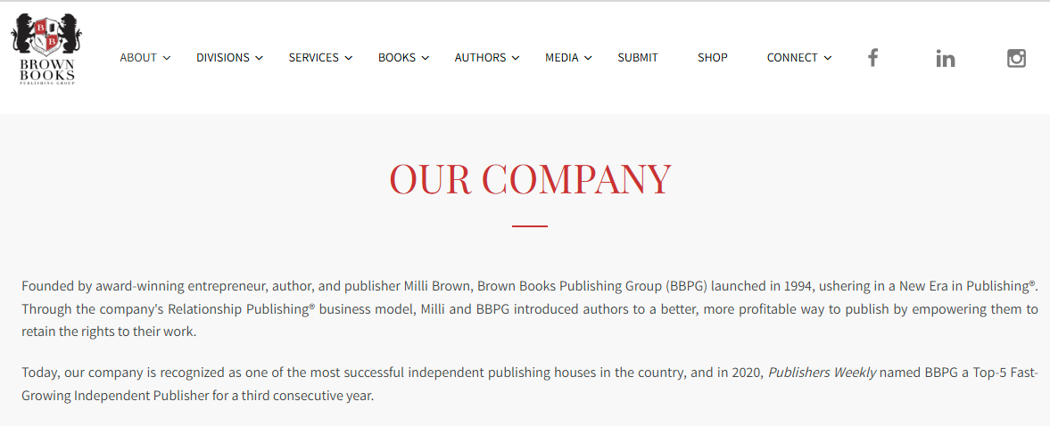 Brown Books Publishing