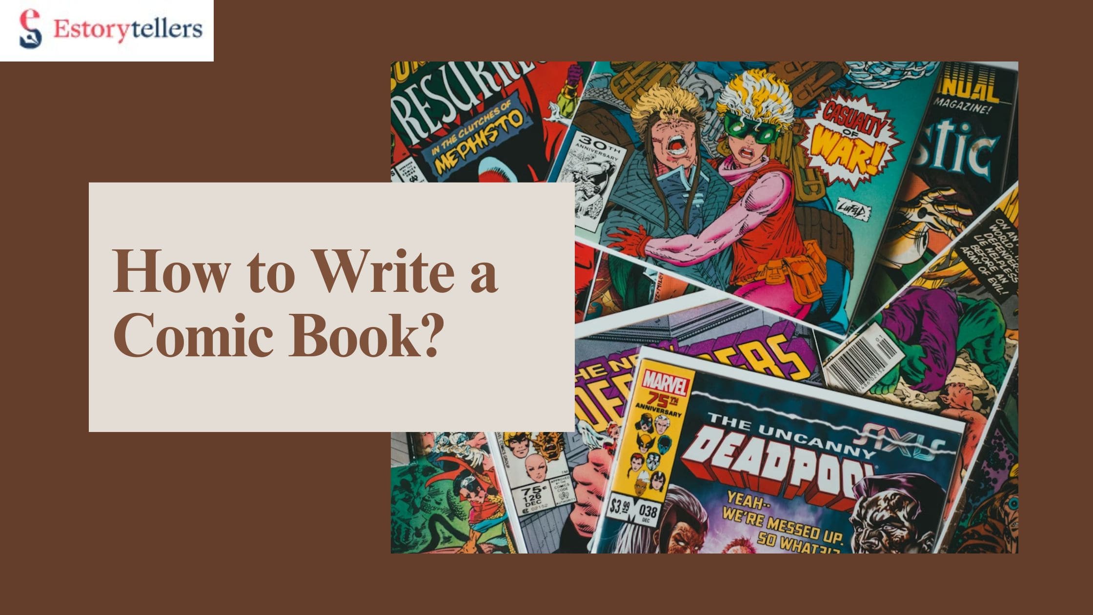 how to write a comic book