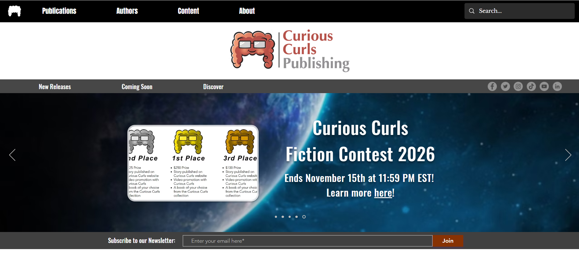 curious curls publishing