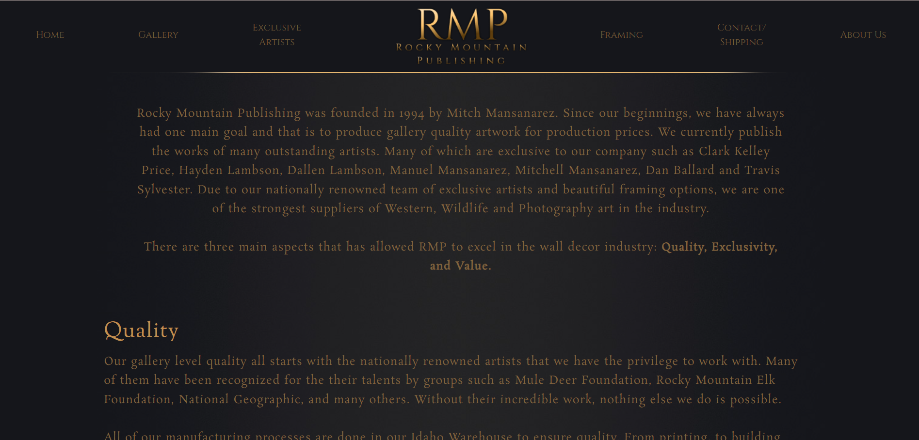 rocky mountain publishing