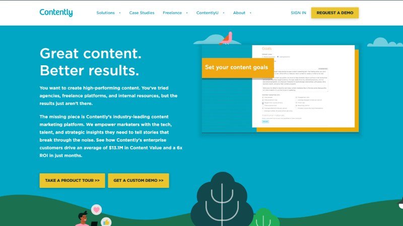 Contently - Top Content Writing Agencies
