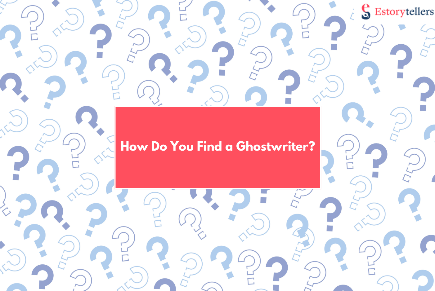 Find a Ghostwriter