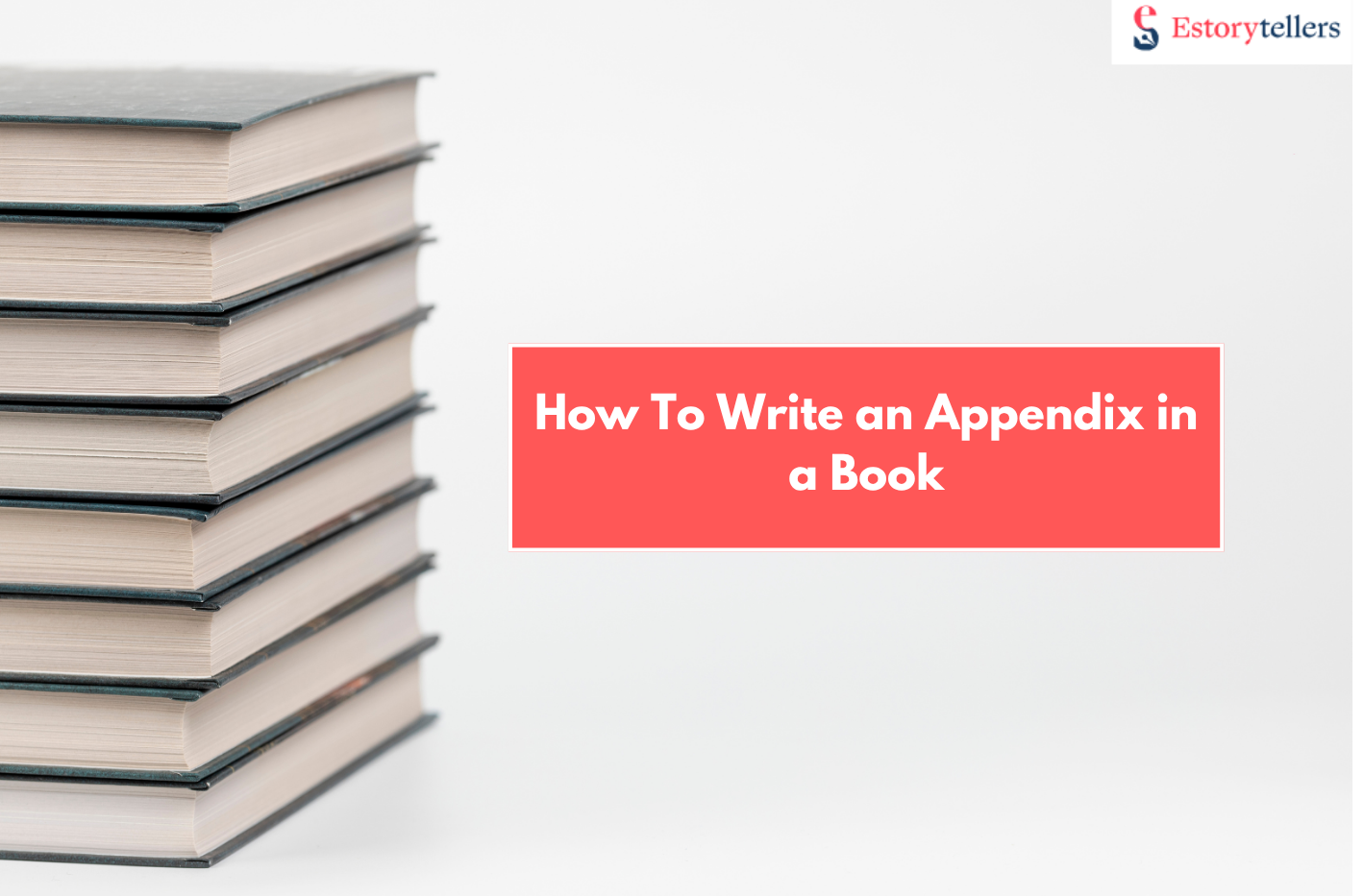 How to Write Appendix in a Book