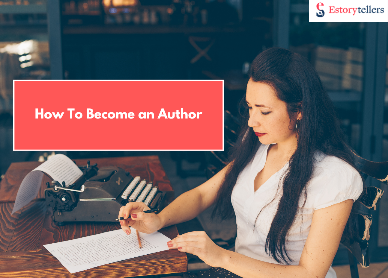 how to become an author