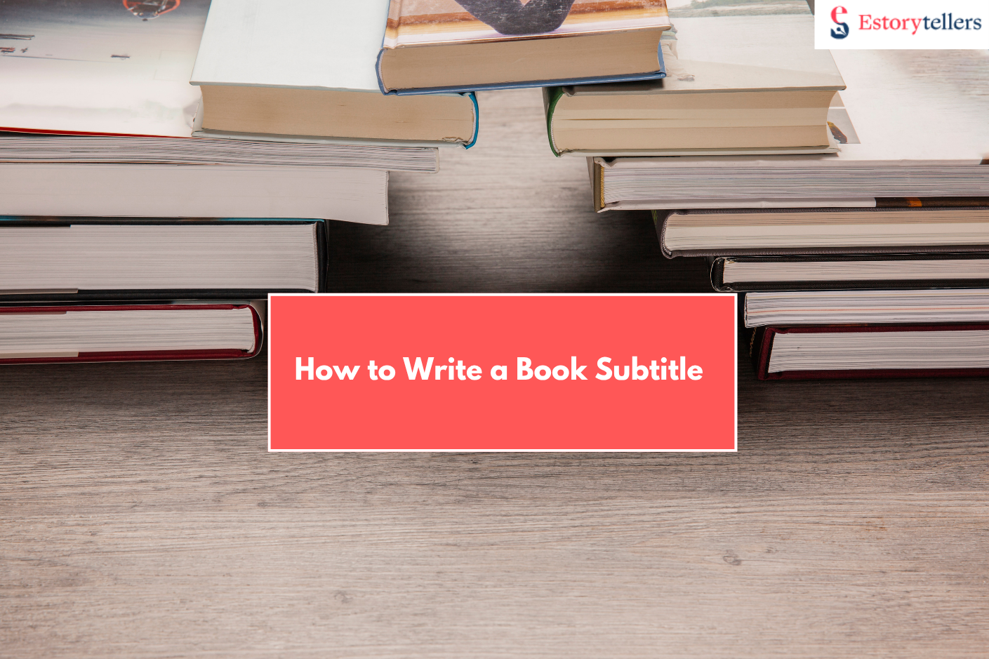 how to write a book subtitle